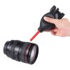 Rocket Rubber Dust Blower Cleaner Ball for Lens Filter Camera, CD, Computers, Audio-visual Equipment, PDAs, Glasses and LCD (Black Red) - Image 5