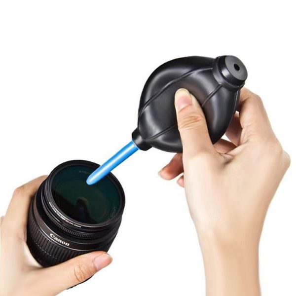 Rubber mini Air Dust Blower Cleaner for Mobile Phone / Computer / Digital Cameras, Watches and other Precision Equipment (Black)