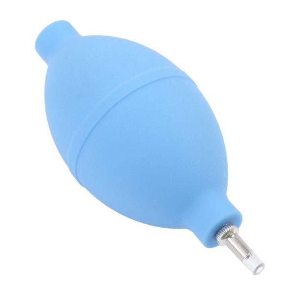 Rubber mini Air Dust Blower Cleaner for Mobile Phone / Computer / Digital Cameras, Watches and other Precision Equipment (Blue)