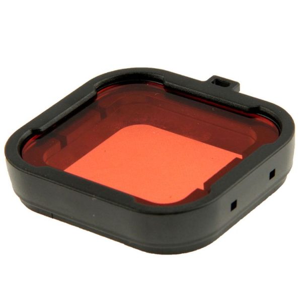 Polar Pro Aqua Cube Snap-on Dive Housing Filter for GoPro HERO4 / 3+ (Red) - Image 3