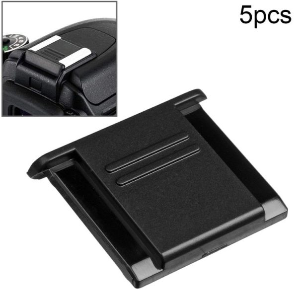 5pcs Hot Shoe Cover (Black)