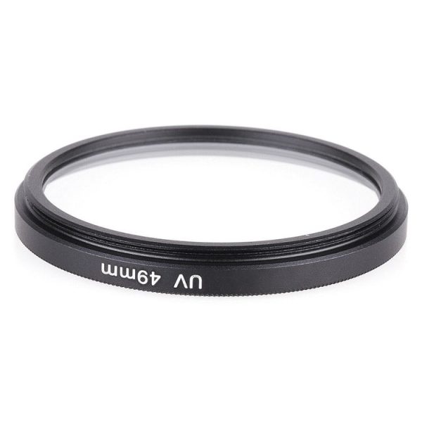 49mm SLR Camera UV Filter (Black) - Image 4