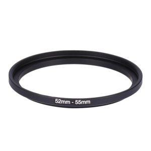 52mm-55mm Lens Stepping Ring (Black)