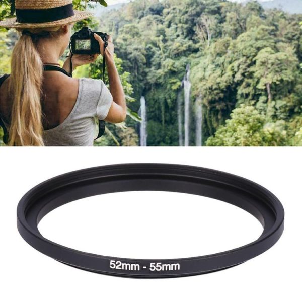 52mm-55mm Lens Stepping Ring (Black) - Image 6