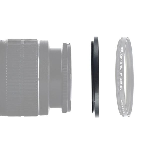 55mm-58mm Lens Stepping Ring (Black) - Image 4