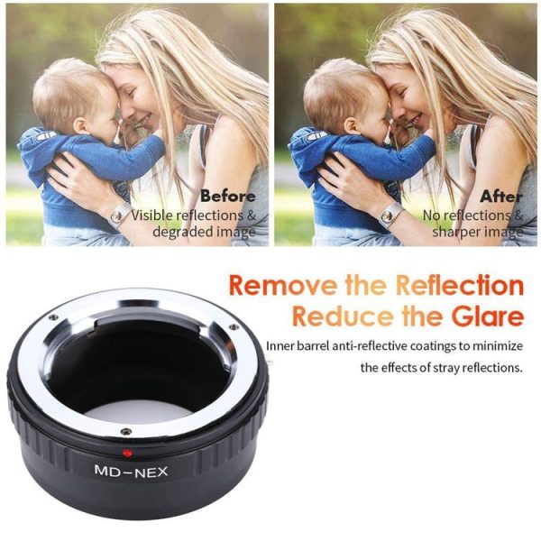 MD-Nex Lens Mount Stepping Ring (Black) - Image 5
