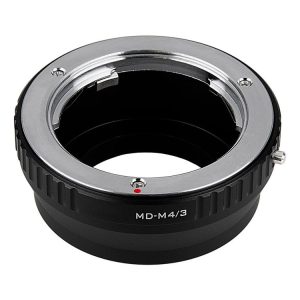 MD-M4 / 3 Lens Mount Stepping Ring (Black)