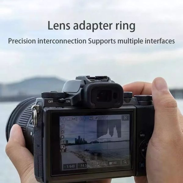 MD-M4 / 3 Lens Mount Stepping Ring (Black) - Image 5