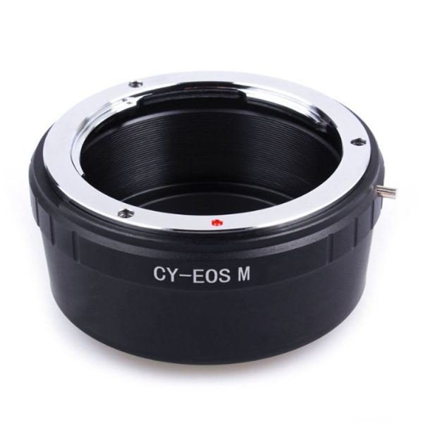 CY Lens to EOS M Lens Mount Stepping Ring (Black)