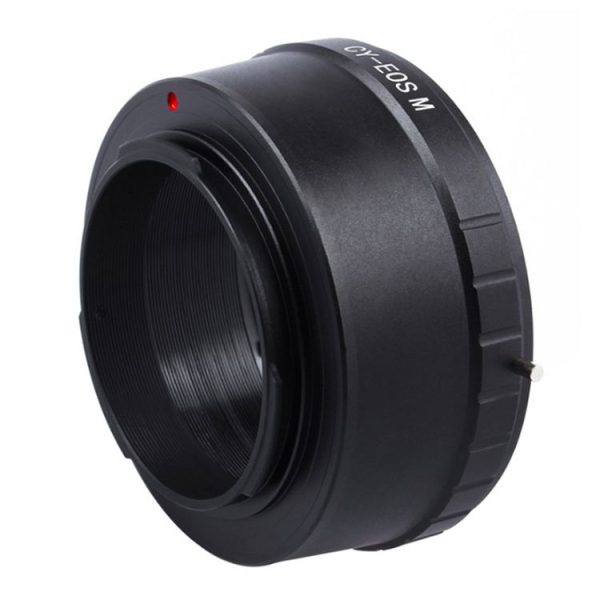 CY Lens to EOS M Lens Mount Stepping Ring (Black) - Image 3