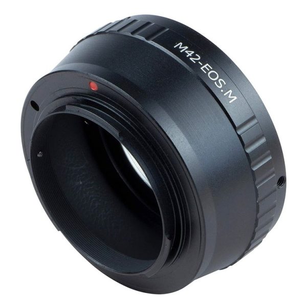 M42 Lens to EOS Lens Mount Stepping Ring (Black) - Image 3