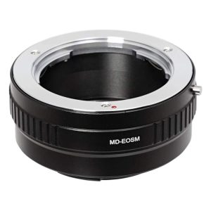 MD Lens to EOS M Lens Mount Stepping Ring (Black)