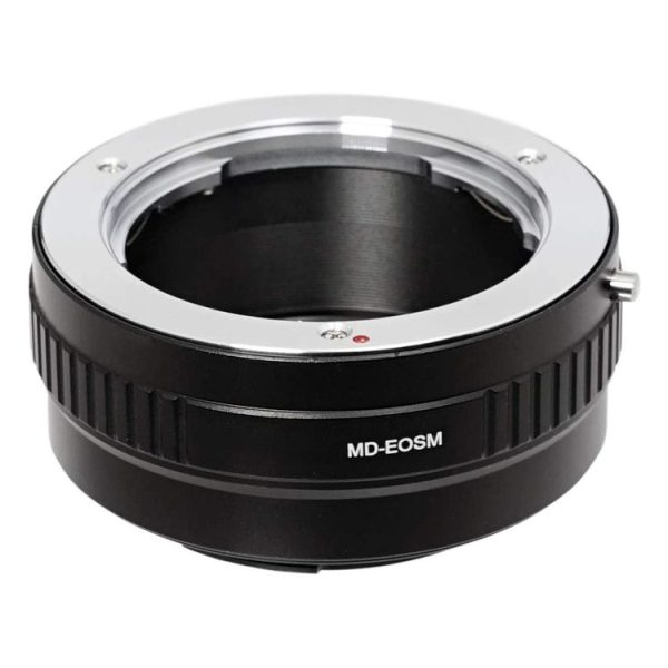 MD Lens to EOS M Lens Mount Stepping Ring (Black)