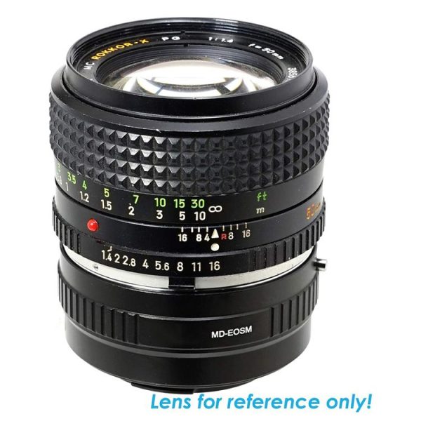 MD Lens to EOS M Lens Mount Stepping Ring (Black) - Image 3