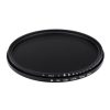 72mm ND Fader Neutral Density Adjustable Variable Filter ND 2 to ND 400 Filter (Black)