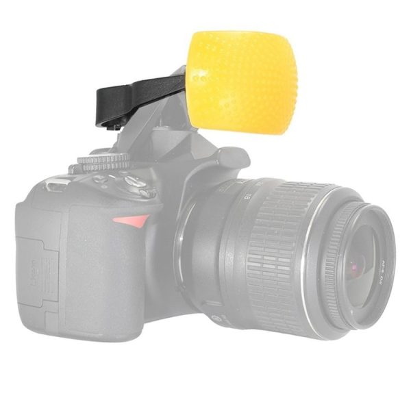 3 Colors Pop-up Flash Soft Flash Diffuser Kit with White Diffuser / Blue Diffuser / Orange Diffuser / Diffuser Bracket - Image 7