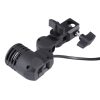E27 AC Socket Studio Light Mount Stand Umbrella Holder (Black) - Image 3