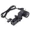 E27 AC Socket Studio Light Mount Stand Umbrella Holder (Black) - Image 5