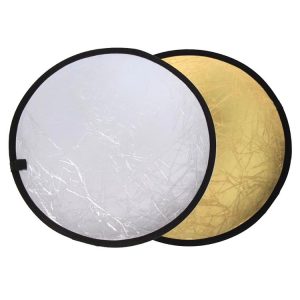 2 in 1 (Gold / Silver) Folding Reflector Board (60cm)