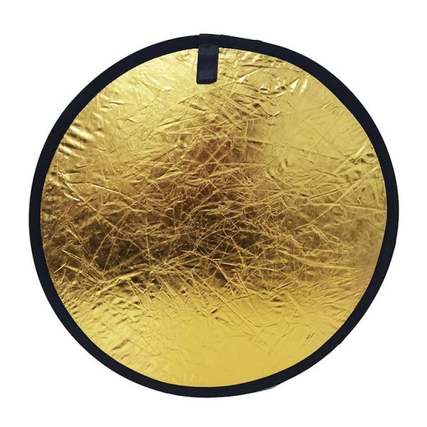 2 in 1 (Gold / Silver) Folding Reflector Board (60cm) - Image 2