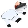Universal FB-10X Camera Top Flash Light Speedlite Bounce Focus Flash Diffuser with 3 PCS Removable Color Light Reflector (Black) - Image 3
