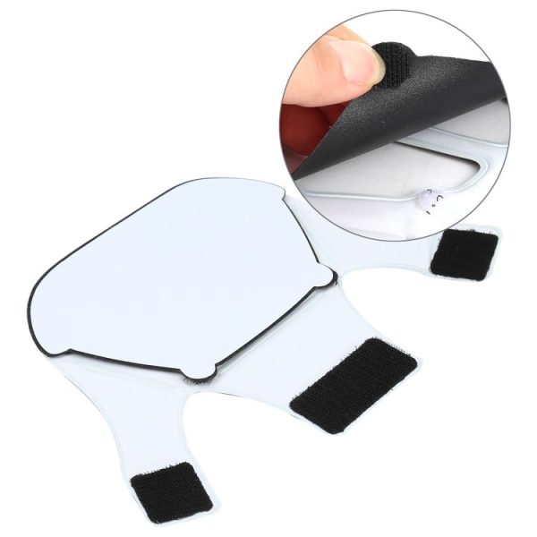 Universal FB-10X Camera Top Flash Light Speedlite Bounce Focus Flash Diffuser with 3 PCS Removable Color Light Reflector (Black) - Image 3