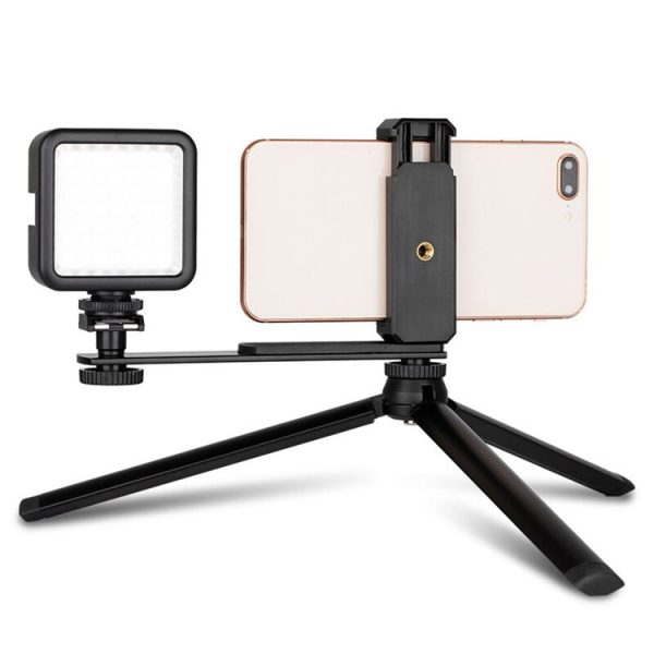 Metal Flash Bracket for DSLR Camera (Black) - Image 5