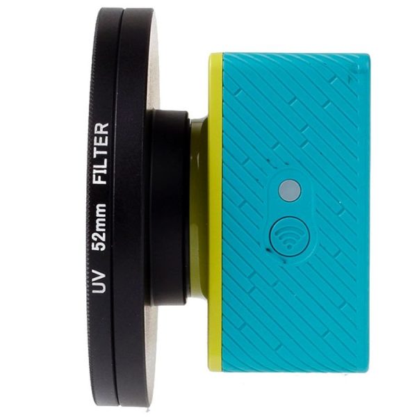 52mm UV Filter Lens Filter with Cap for Xiaomi Xiaoyi 4K+ / 4K, Xiaoyi Lite, Xiaoyi Sport Camera - Image 3