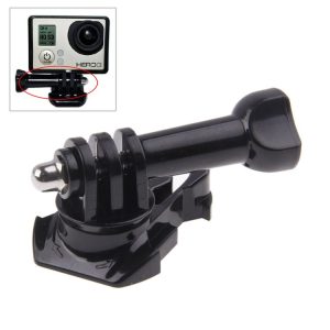 360 Degree Rotate Adjustable Buckle Basic Strap Mount & Screw Bolt for GoPro HERO11 Black / HERO10 Black / HERO9 Black / HERO8 Black / 7 / 6 / 5 / 5 Session / 4 / 3+ / 3 / 2 / 1 (Black)