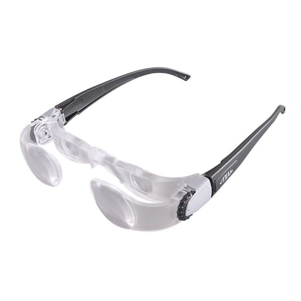 7012L 2.1X TV Magnification Glasses for Hyperopia People (Range of Vision: 0 to +300 Degrees) (Black)