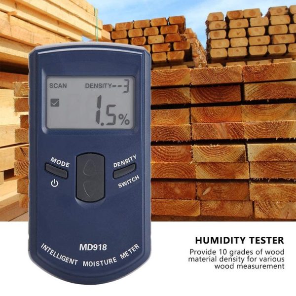 Digital Moisture Meter (MD918) (Dark Blue) - Image 8