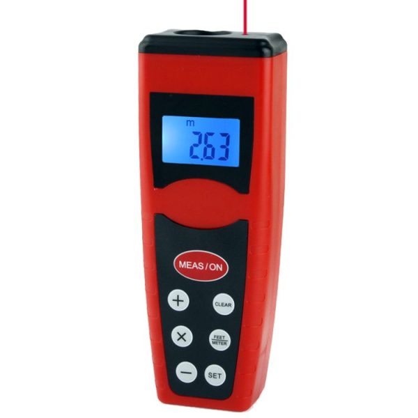 Ultrasonic Distance Measure Measurer with Laser Pointer, Range: 0.5-18m (CP-3000) - Image 2