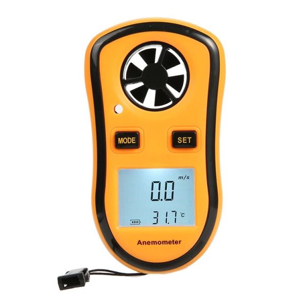 Digital Anemometer (Yellow) - Image 2