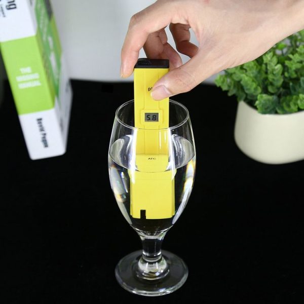 Pocket-sized PH Meter with ATC (Yellow) - Image 11