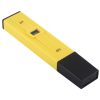 Pocket-sized PH Meter with ATC (Yellow) - Image 2