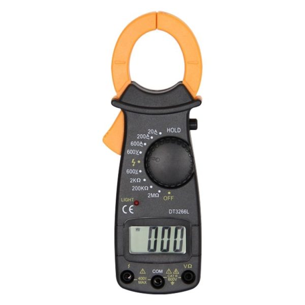 3 1 / 2 Digital Clamp Meter, Max Reading of 1999