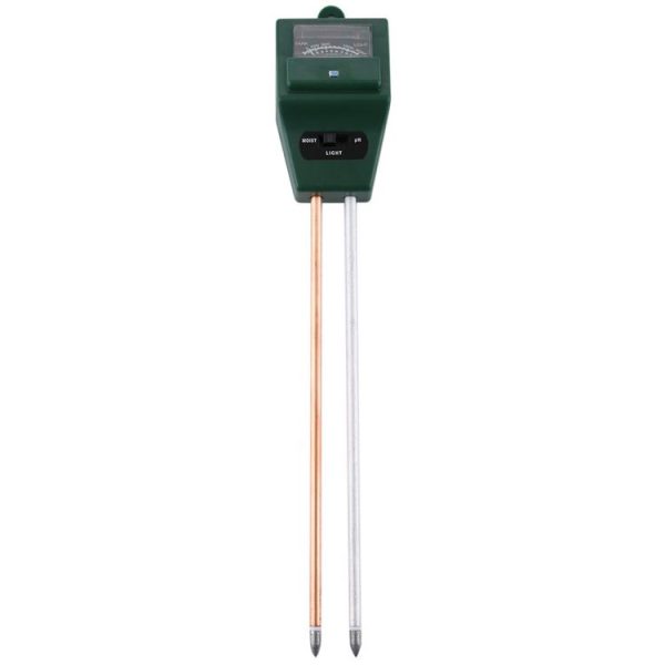 3 in 1 Plant Flowers Soil Meter (PH + Moisture + Light) (Green) - Image 2