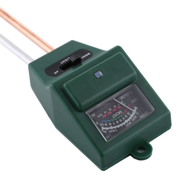 3 in 1 Plant Flowers Soil Meter (PH + Moisture + Light) (Green) - Image 5