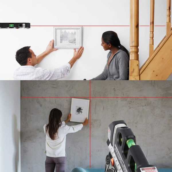 Level Laser Aligner Horizon Vertical Measuring Tape - Image 11