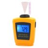 Mini Ultrasonic Distance Measurer with Laser Pointer (Orange)