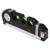 Laser Level with Tape Measure Pro 3 (250cm), LV-03 (Black)