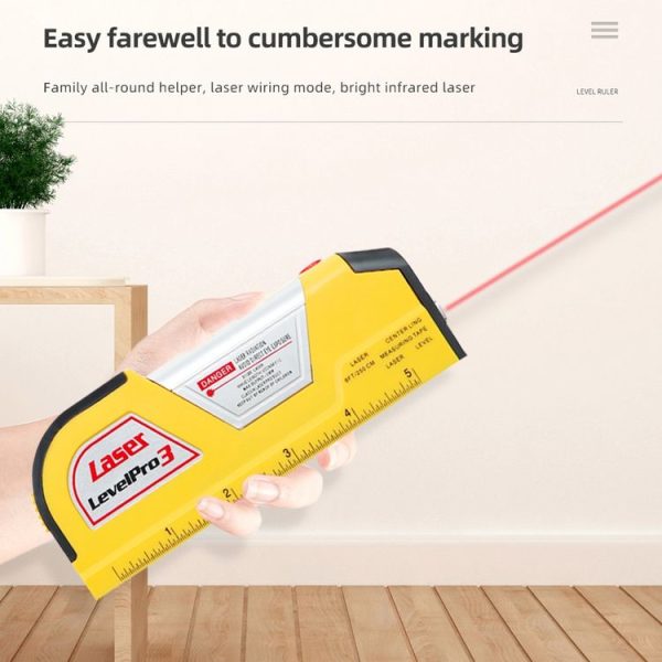 Laser Level with Tape Measure Pro 3 (250cm) - Image 7