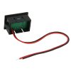 V33D 2 Wires Red Light Display Mini Digital Voltage Meter, Measure Voltage: DC 4.5-120V - Image 3
