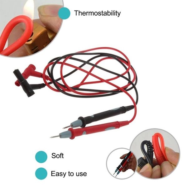 CAT III 1000V 20A Multimeter Test Leads Probes - Image 2