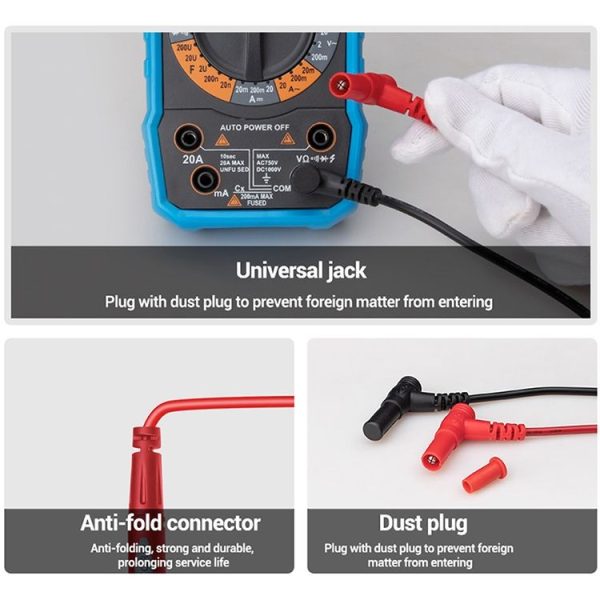 CAT III 1000V 20A Multimeter Test Leads Probes - Image 3
