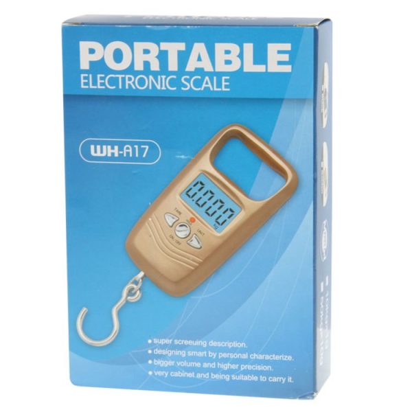 50kg x 10g LCD Electronic Travel Luggage Hook Weight Scale (WH-A17) - Image 6