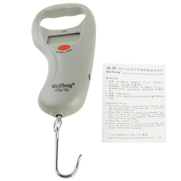A13 Portable Electronic Scale with Tape Measure (45kg / 10g) - Image 7