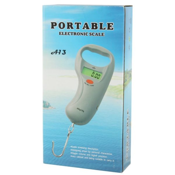 A13 Portable Electronic Scale with Tape Measure (45kg / 10g) - Image 8