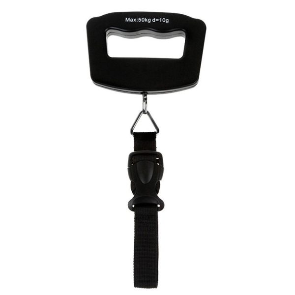 50kg Electronic Travel Luggage Scale (Black) - Image 2