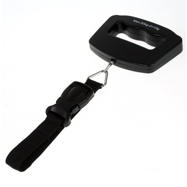 50kg Electronic Travel Luggage Scale (Black) - Image 3